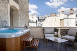 Terrasse avec jacuzzi paris j'adore